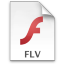 Adobe Flash Player MFLV Icon 64x64 png