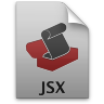 Adobe ExtendScript Toolkit JSX Icon 96x96 png
