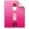Adobe InDesign Document Icon 96x96 png