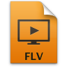 Adobe Media Player FLV Icon 96x96 png