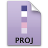 Adobe Premiere Pro PROJ Icon 96x96 png