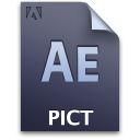 Adobe After Effects Pict Icon 128x128 png