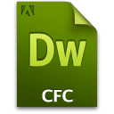 Adobe Dreamweaver CFC Icon 128x128 png