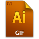 Adobe Illustrator GIF Icon