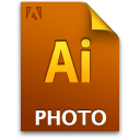 Adobe Illustrator Photo Icon 128x128 png