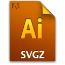 Adobe Illustrator SVGZ Icon 128x128 png