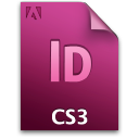 Adobe InDesign CS3 File Icon 128x128 png