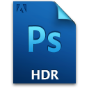 Adobe Photoshop HDR Icon 128x128 png