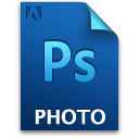Adobe Photoshop Photo Icon 128x128 png