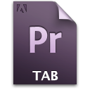 Adobe Premiere Pro TAB Icon