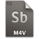 Adobe Soundbooth M4V Icon 128x128 png