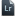 Adobe Lightroom Gray Icon 16x16 png