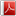 Adobe Reader Icon 16x16 png