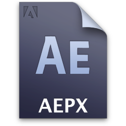 Adobe After Effects Project Xml Icon 256x256 png