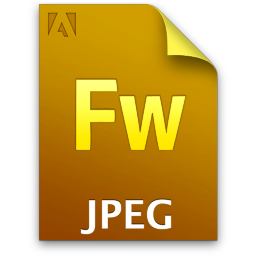 Adobe Fireworks JPG Icon 256x256 png