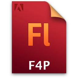 Adobe Flash F4P Icon 256x256 png