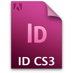 Adobe InDesign CS3 File 2 Icon 256x256 png
