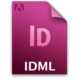 Adobe InDesign IDML Icon 256x256 png