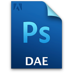 Adobe Photoshop DAE Icon 256x256 png