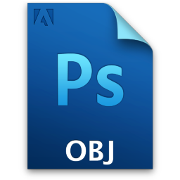 Adobe Photoshop OBJ Icon 256x256 png