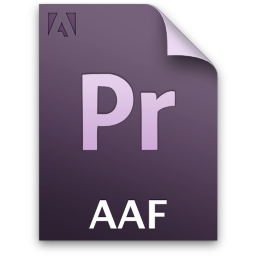 Adobe Premiere Pro AAF Icon 256x256 png