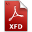 Adobe Acrobat Pro XFD Icon 32x32 png