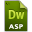 Adobe Dreamweaver ASP Icon 32x32 png