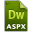 Adobe Dreamweaver ASPX Icon 32x32 png