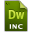 Adobe Dreamweaver INC Icon 32x32 png