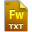 Adobe Fireworks TXT Icon 32x32 png