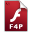 Adobe Flash Player F4P Icon 32x32 png