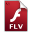 Adobe Flash Player FLV Icon 32x32 png