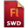 Adobe Flash SWD Icon 32x32 png