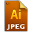 Adobe Illustrator JPEG Icon 32x32 png