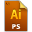 Adobe Illustrator Postscript Icon 32x32 png