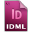 Adobe InDesign IDML Icon 32x32 png