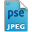 Adobe Photoshop Elements JPEG Icon 32x32 png