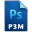 Adobe Photoshop P3M Icon 32x32 png