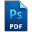 Adobe Photoshop PDF Icon 32x32 png