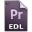 Adobe Premiere Pro EDL Icon 32x32 png