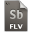 Adobe Soundbooth FLV Icon 32x32 png
