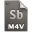 Adobe Soundbooth M4V Icon 32x32 png