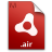 Adobe AIR Installer Package Icon 48x48 png