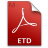 Adobe Acrobat Pro ETD Icon