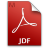 Adobe Acrobat Pro JDF Icon