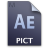 Adobe After Effects Pict Icon 48x48 png