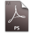 Adobe Distiller PS Icon