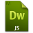 Adobe Dreamweaver JS Icon 48x48 png