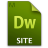 Adobe Dreamweaver SITE Icon 48x48 png