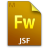 Adobe Fireworks JSF Icon